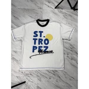 Cotton On St. Tropez France Oversized Graphic Tee S Boxy Fit (SMALL BOXY) #8